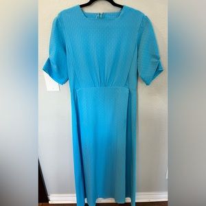 Turquoise Amish Mennonite Dress
